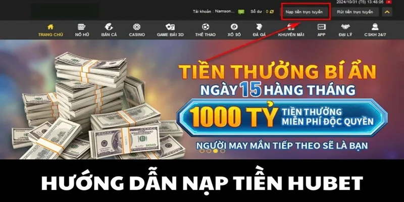 Điều bạn cần nằm lòng trước khi nạp tiền HUBET